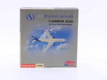 Schaal 1:500 Schuco/Star Jets 355 7607 SN Brussels Airlin..., Ophalen of Verzenden