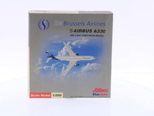 Schaal 1:500 Schuco/Star Jets 355 7607 SN Brussels Airlin..., Hobby en Vrije tijd, Modelbouw | Vliegtuigen en Helikopters, Gebruikt