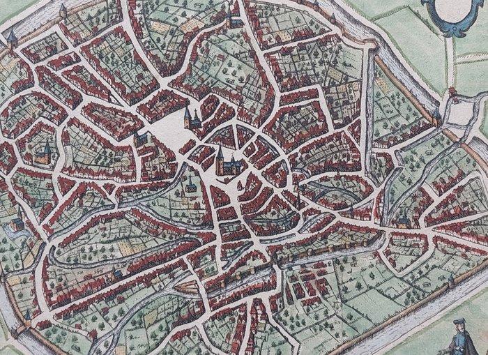 België - Tienen; Lodovico Guicciardini - Tienen - 1612, Boeken, Atlassen en Landkaarten
