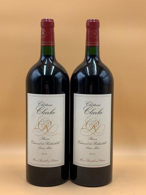 2014 Château Clarke Baron Edmond de Rothschild - Bordeaux, Verzamelen, Wijnen
