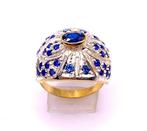 Sans prix de réserve - Bague de cocktail - 9 carats Or