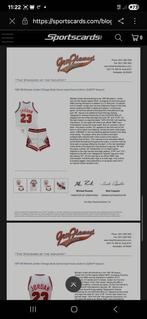 1997/98 Upper Deck Black Michael Jordan Memorabilia kaart,