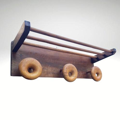 Kapstok - Hout - Scandinavisch ontwerp, Antiek en Kunst, Kunst | Designobjecten