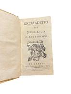 Niccolò Carteromaco - Ricciardetto - 1755