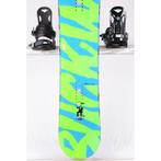 142 145 snowboard RIDE BUCK WILD, BLUE/green, WOODCORE, slim, Sport en Fitness, Snowboarden, Verzenden, Nieuw