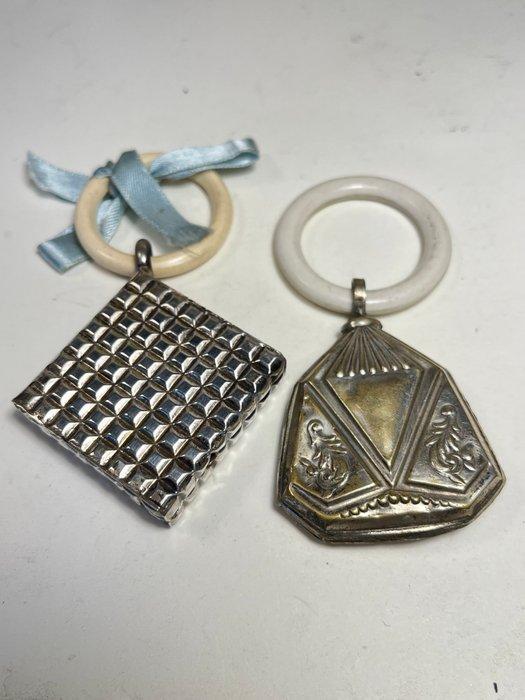 - Ratel da Bebè - 1900-1910 - Italië, Antiek en Kunst, Antiek | Speelgoed