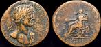 117-138ad Roman Hadrian orichalcum sestertius Concordia s..., Verzenden