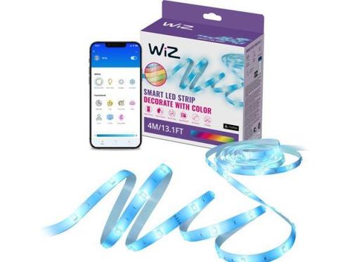 Veiling - WiZ RGB LED strip - 4 meter - 16 Miljoen kleuren, Huis en Inrichting, Lampen | Losse lampen