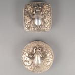Bali Djokja Kaptafeldoos - Doos (2) - .925 zilver, Antiek en Kunst
