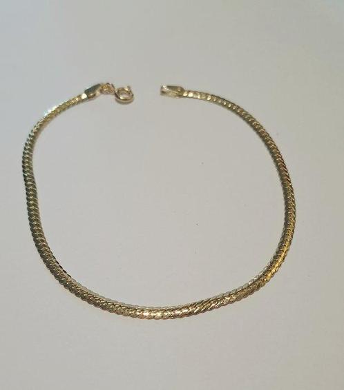 Zonder Minimumprijs - Schakelarmband - 18 karaat Geel goud -, Handtassen en Accessoires, Antieke sieraden