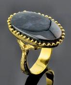 Chalcedoon - Zilver - Ring - statementstuk, Antiek en Kunst