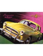 1957 RENAULT FREGATE BROCHURE NEDERLANDS, Nieuw