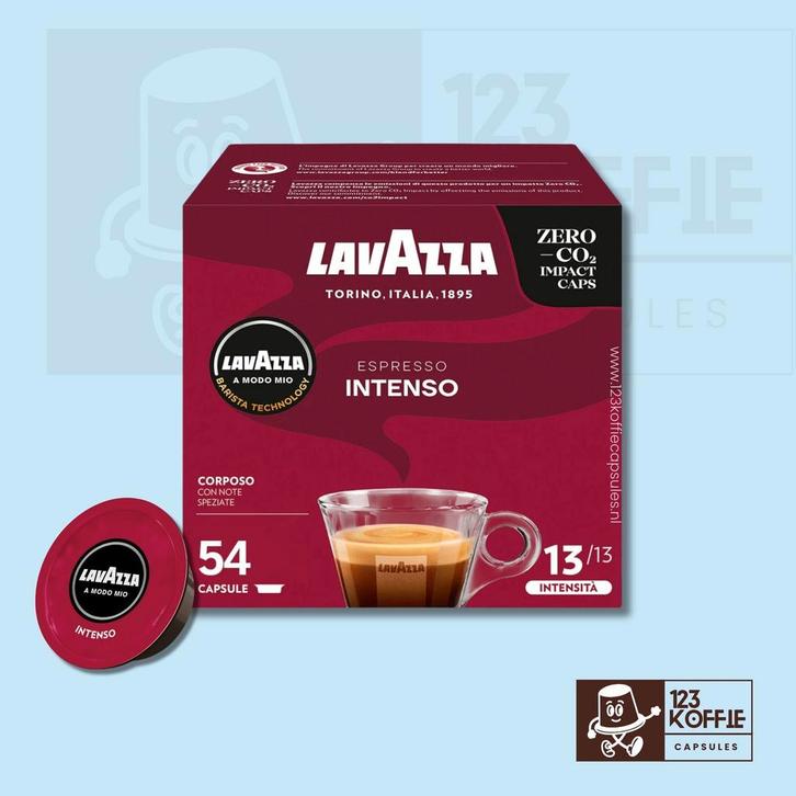 Lavazza Espresso Intenso capsules A Modo Mio 54 stuks, Electroménager, Accessoires de machine à café, Envoi