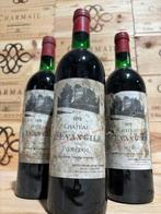 1978 Château l’Evangile - Pomerol - 3 Bouteilles (0,75 L), Verzamelen, Nieuw