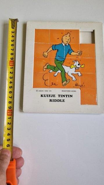 Tintin - 1 Kuifje Riddle - Puzzle Vintage - 1976