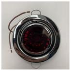 Bieden: Cantalupi Chrome Brass Spotlight with Red Glass - 1, Ophalen of Verzenden, Nieuw