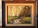 Yvette Lichtfus (1925-2014) - Riviere en sous-bois, Antiek en Kunst, Kunst | Schilderijen | Klassiek