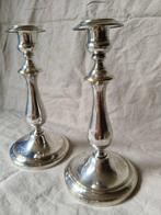 Christofle - Kaarsenhouder (2) - Försilvrat Brons - 1 par