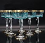 Artemisia - Champagne fluitje (6) - Kristal, oro 24kt, Antiek en Kunst