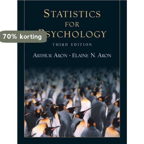 Statistics for Psychology 9780131229013 Elaine Aron, Boeken, Overige Boeken, Gelezen, Verzenden