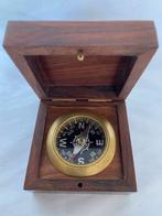 Boussole marine - Boussole de table vintage en bronze et, Antiquités & Art