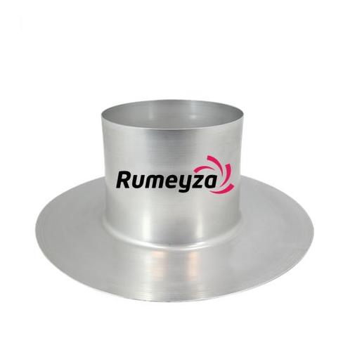 Thermoduct aluminium plakplaat voor dakdoorvoer 150 mm, Doe-het-zelf en Bouw, Ventilatie en Afzuiging