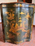 Hoekkast - Vurenhout, Europese lak - Venetiaanse hoek /