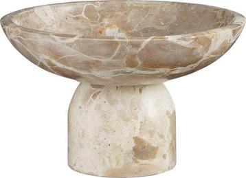 Tweedekans | Mica Decorations Finnos Schaal - Marmer - Beige beschikbaar voor biedingen