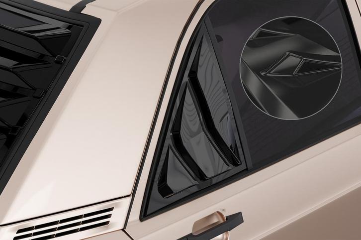 Zijruitbekleding met ABE voor Mercedes Benz W201 / 190 berli, Auto-onderdelen, Carrosserie, Nieuw, Verzenden