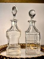 Creusot - Karaf (2) - Kristal, Antiek en Kunst, Antiek | Glaswerk en Kristal
