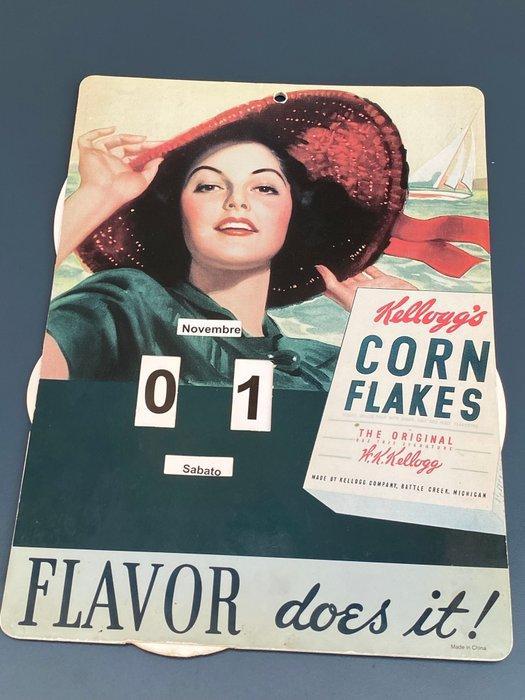 Eeuwigdurende kalender - Kelloggs - Italië, Antiek en Kunst, Kunst | Tekeningen en Fotografie