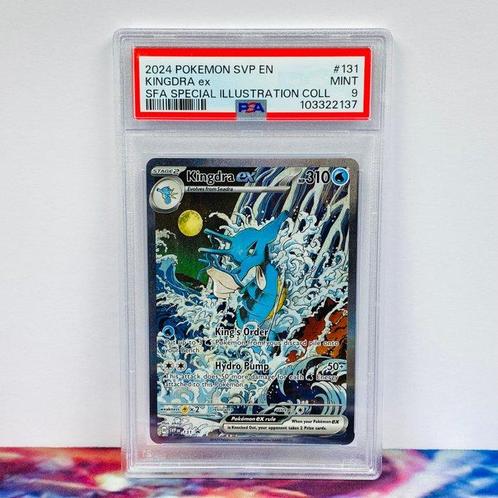 Pokémon Graded card - Kingdra ex #131 Shrouded Fable -, Hobby en Vrije tijd, Verzamelkaartspellen | Pokémon