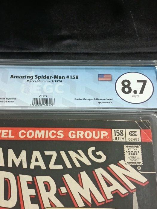 The Amazing Spider-Man #158 - EGC 8.7 - Hammerhead Is Out! -, Boeken, Strips | Comics
