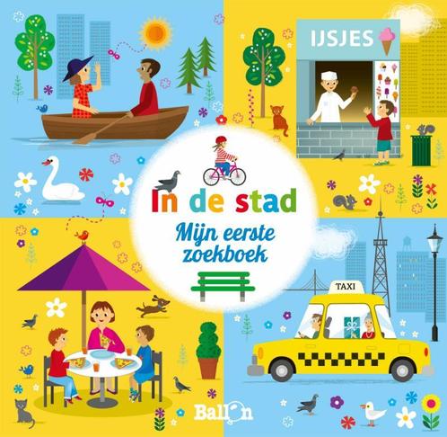 In de stad / Mijn eerste zoekboek / 0 9789403200682, Boeken, Kinderboeken | Baby's en Peuters, Gelezen, Verzenden