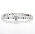 Zonder Minimumprijs - Armband - 14 karaat Witgoud - 9.66ct., Handtassen en Accessoires, Armbanden, Nieuw