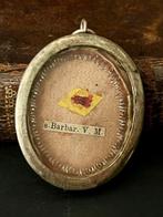 Reliekhouder - Glas, Legering - 1800-1850 - Reliquaire