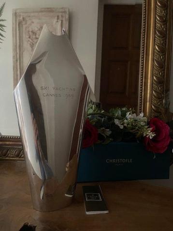 Christofle, Gallia - Lino Sabattini - Vase - Métal argenté