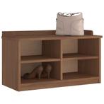 vidaXL Gangbankje SANDNES 87x40x50 cm massief grenenhout, Huis en Inrichting, Verzenden, Nieuw