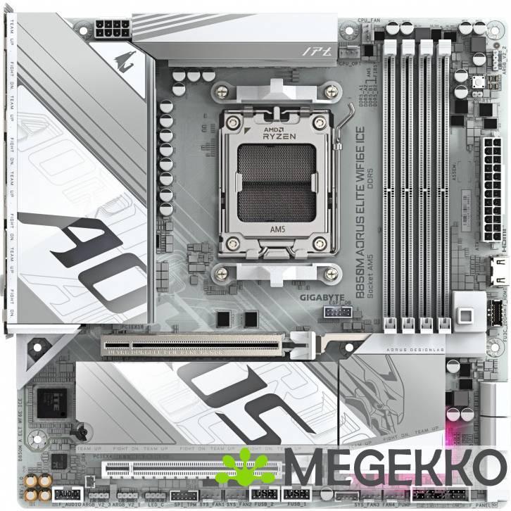 Gigabyte B850M AORUS ELITE WIFI6E ICE, Computers en Software, Overige Computers en Software, Nieuw, Verzenden