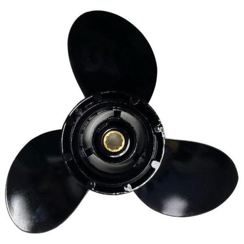 Bieden: Suzuki aluminium 3-blade propeller 10-1/4 x 9 - 581, Watersport en Boten, Bootonderdelen, Ophalen of Verzenden