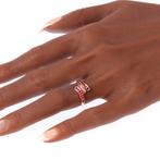 Zonder Minimumprijs - Ring - 18 karaat Roségoud - 0.11ct., Nieuw