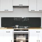 vidaXL Keuken Spatscherm 2 pcs Donkergrijs 80 x 40 cm gehard, Antiek en Kunst, Verzenden