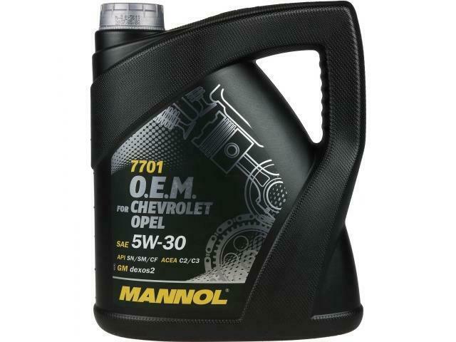Origineel MANNOL 4L 7701 5W-30 API SN/SM/CF GM dexos2, Auto diversen, Overige Auto diversen, Ophalen of Verzenden