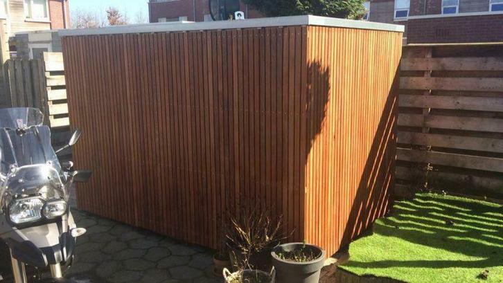 Un conteneur maison hangar, Doe-het-zelf en Bouw, Bouwketen en Schaftketen