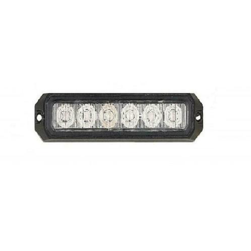 ORANJE bumper flitser - E keurmerk - R65 - 6 LED, Auto-onderdelen, Verlichting, Verzenden