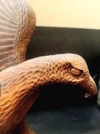 sculptuur, Scultura in legno aquila dell artista S.MORONI -