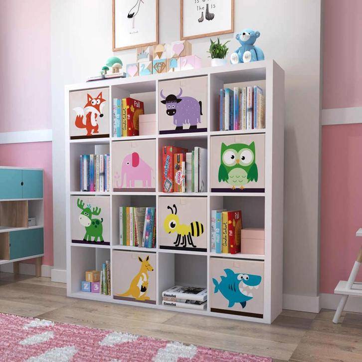 Sinterklaas tip: Opbergmand voor Ikea Kallax nu 60% Korting, Huis en Inrichting, Woonaccessoires | Schalen en Manden, Nieuw
