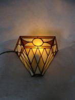 Lampe murale - Laiton, Verre, Pâte de verre - Style Tiffany, Huis en Inrichting, Nieuw