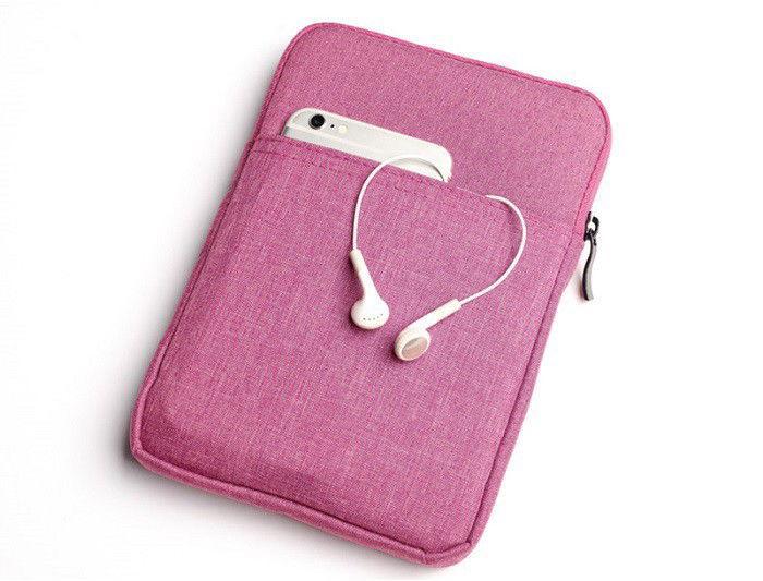S02 DrPhone 8 inch Pouchbag Soft Sleeve Beschermhoes - Roze(, Computers en Software, Tablet-hoezen, Nieuw, Verzenden