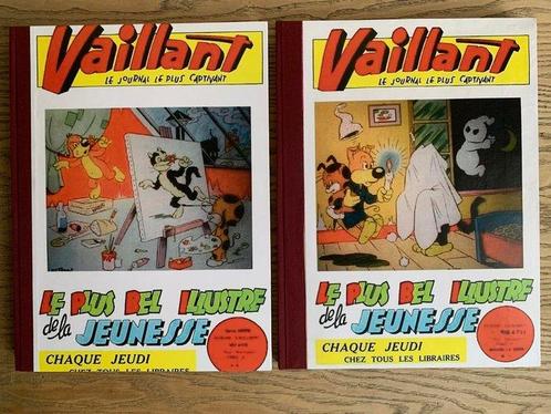 Vaillant (magazine) - 2x Reliure amateur - 2 Album - Eerste, Boeken, Stripverhalen